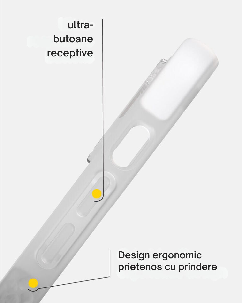 Husa Originala Bodyguardz Magsafe Ace 4 Pro Gravity pentru Iphone 14 -Fumurie - 2 | YEO